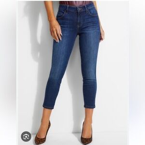 GUESS Sexy Curve cropped skinny jeans size 27